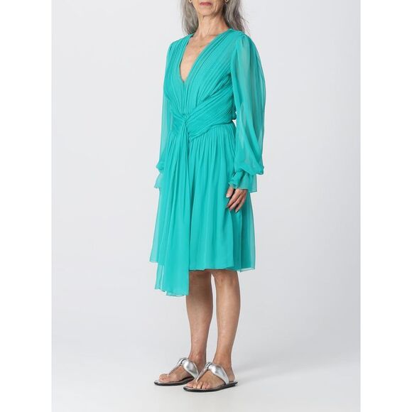 Alberta Ferretti Dress Woman Green - Picture 3 of 4